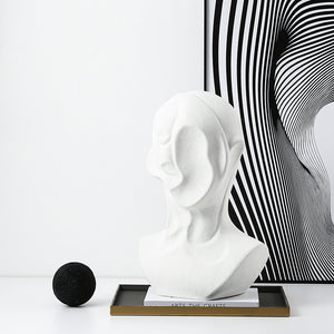 Abstract White Sculpture