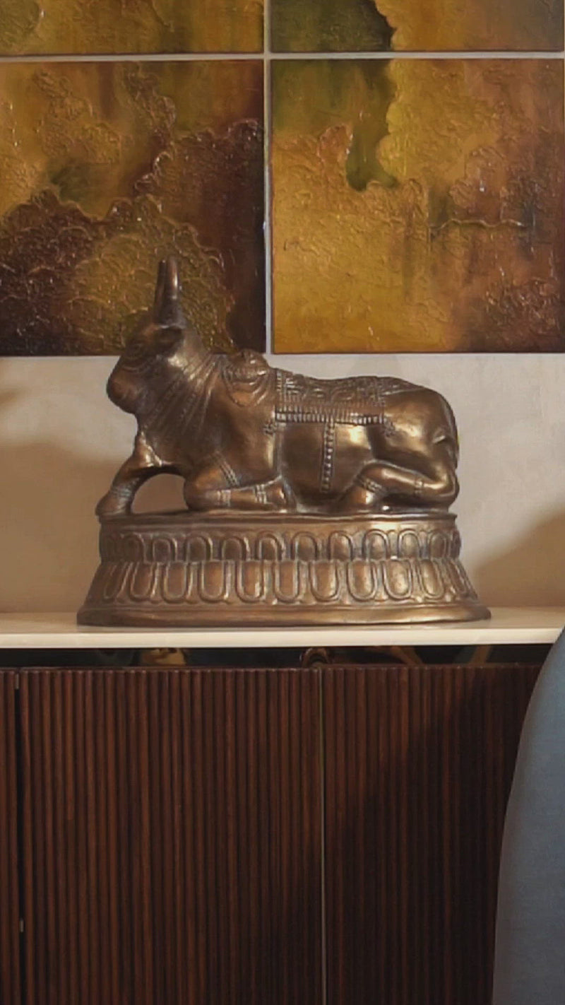 Antique Nandi Sculpture