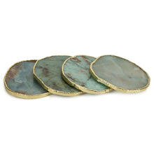 Load image into Gallery viewer, Aventurine Quartz Coasters (Set of 4)
