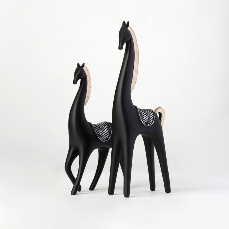 Black Stallion Sculpture