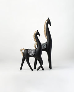 Black Stallion Sculpture