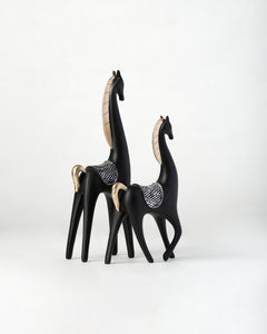 Black Stallion Sculpture