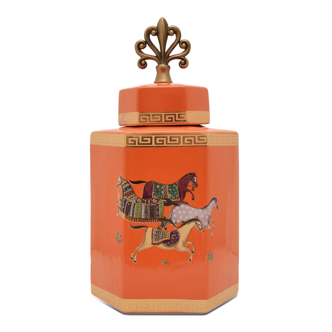 Coral Jar Small