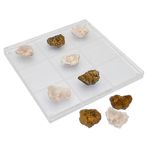 Tic Tac Toe Decor - Glass