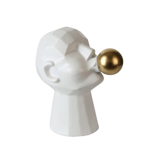 Blob Sculpture - White