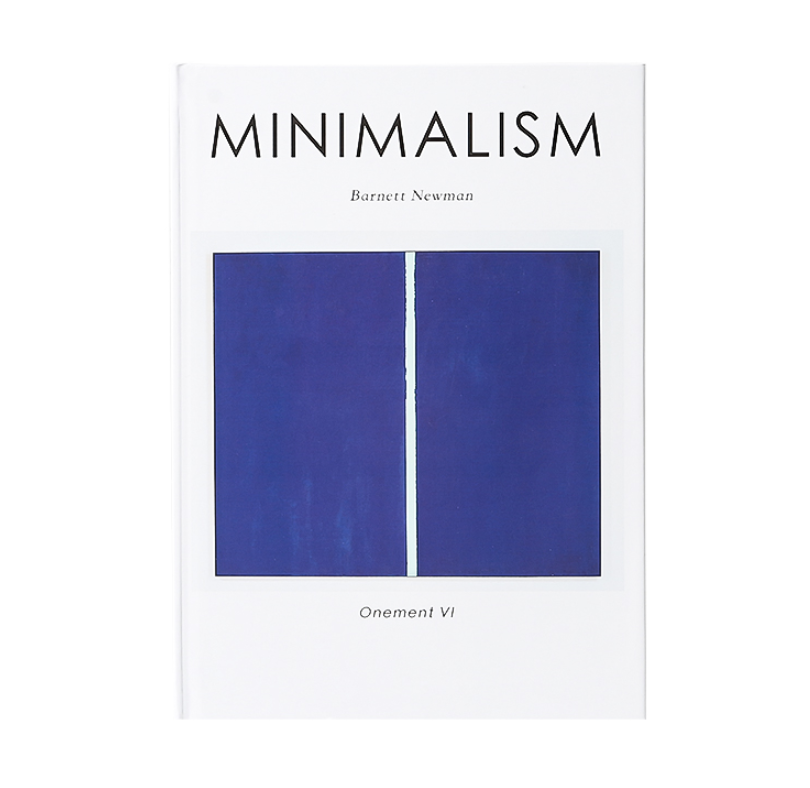 Minimalism (Blue) - Coffee Table Book