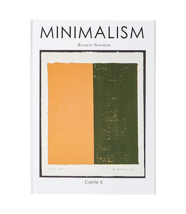 Minimalism (Yellow & Green) - Coffee Table Book
