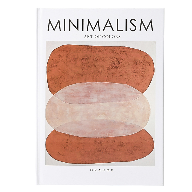 Minimalism (Orange) - Coffee Table Book