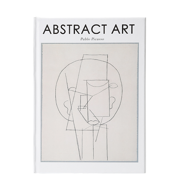 Abstract Art (White) - Coffee Table Book