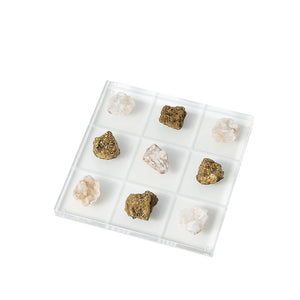 Tic Tac Toe Decor - Glass