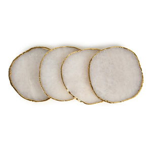 Smokey Quartz Coasters (Set of 4)