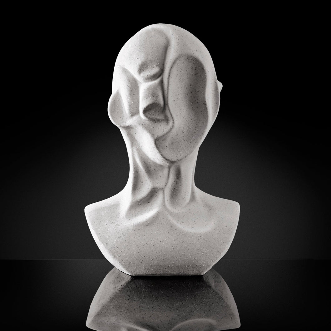 Abstract White Sculpture