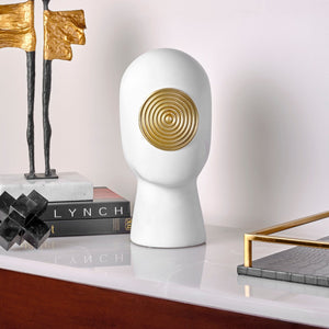 Visor Sculpture - White